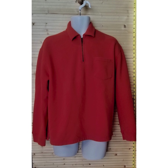 Calvin Klein Other - Calvin Klein Red Fleece Pullover